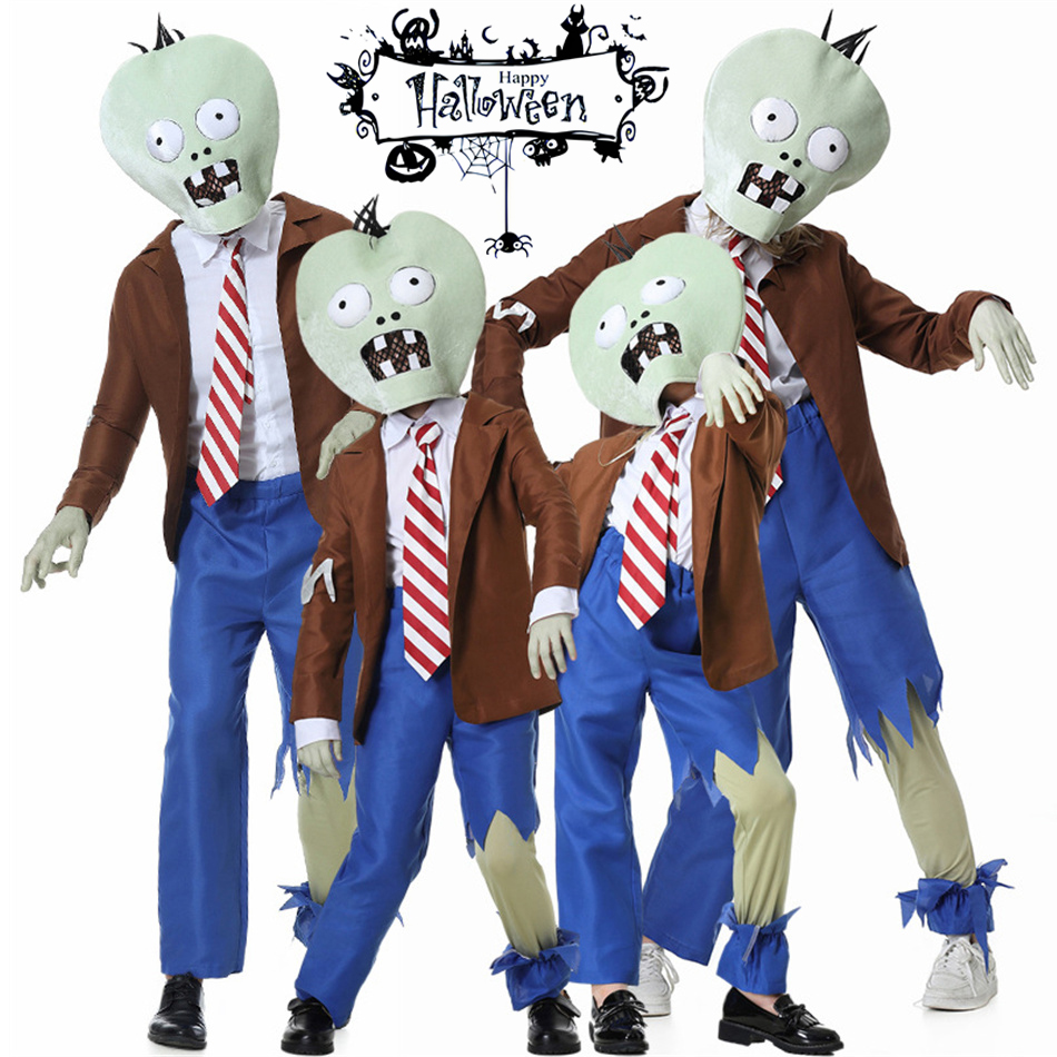 Zombie Party Games For Adults - Meninas meninos halloween cosplay planta zumbi