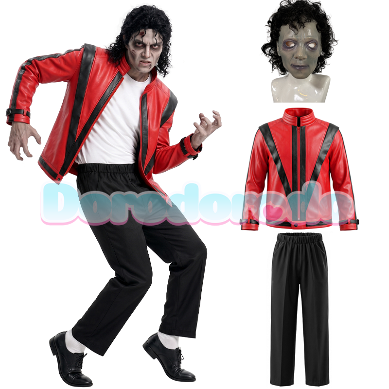 Zombie Party Games For Adults - Fantasia de Michael Jackson para Cosplay,