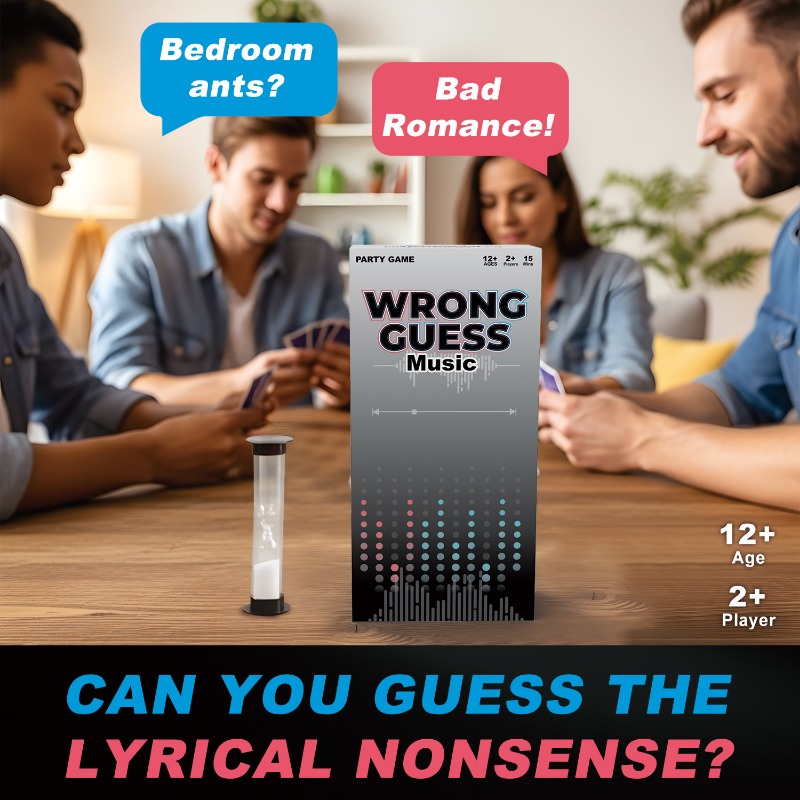 Party Games Quotes - 500 Cartões de Letras de Músicas