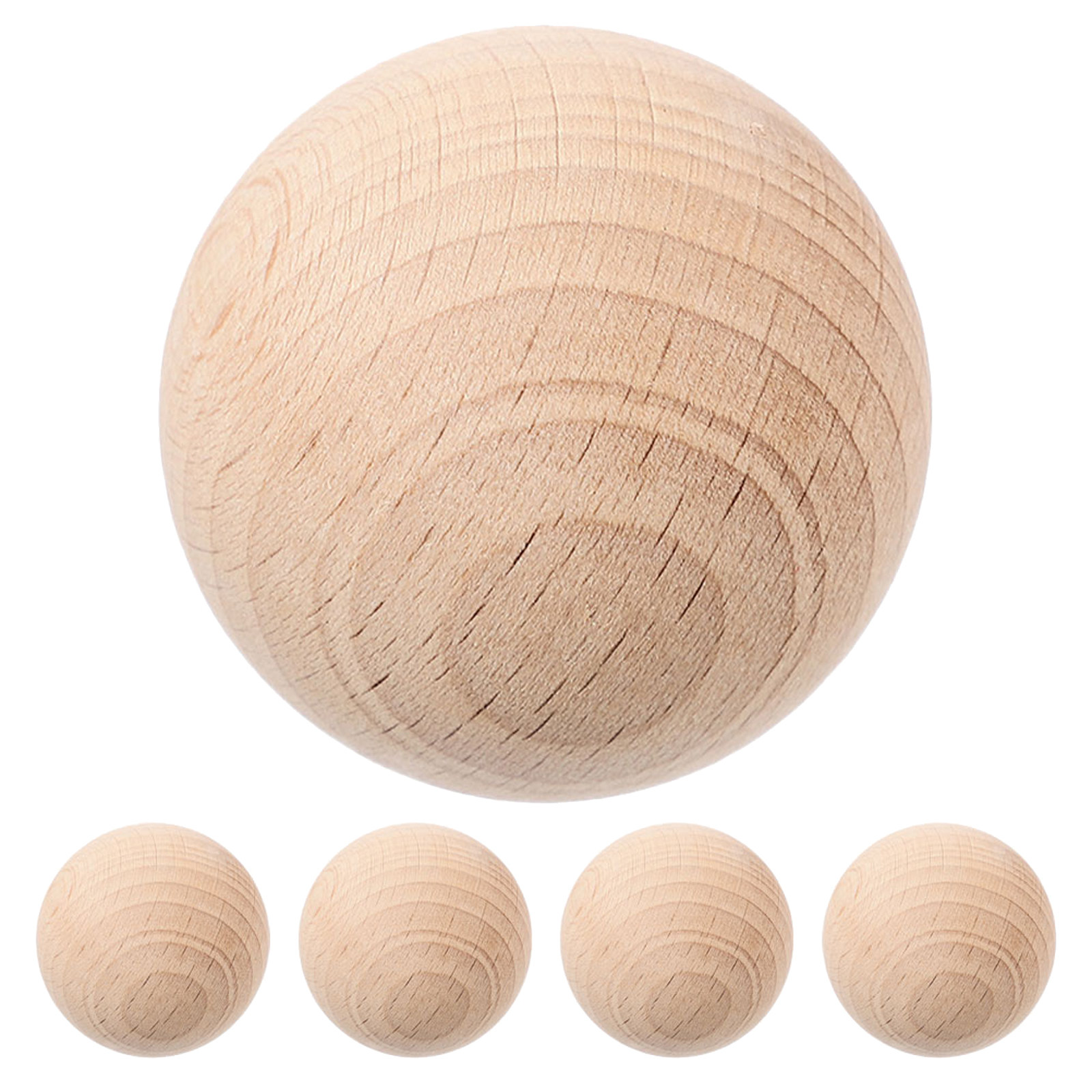 5 Bolas de Croquet de Madeira  - Bocce Ball Lawn avaliação e preço