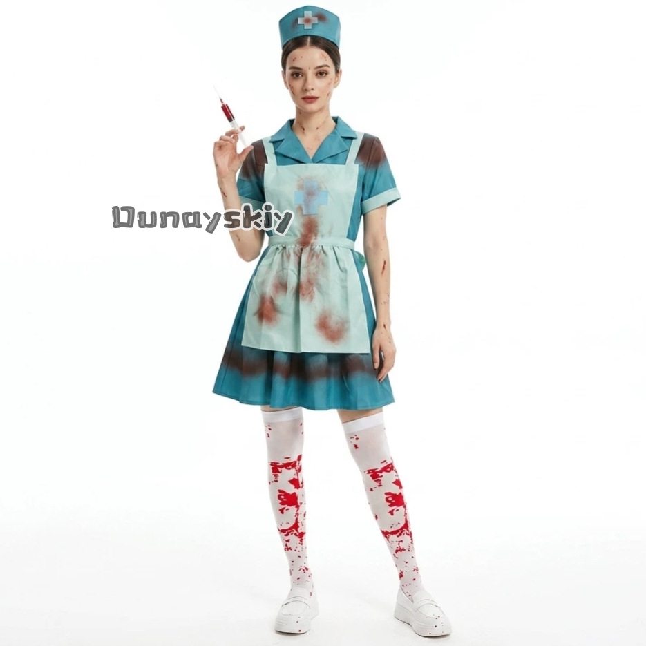 ‌ ‌ Fantasia de Halloween para - Zombie Party Games For Adults avaliação e preço