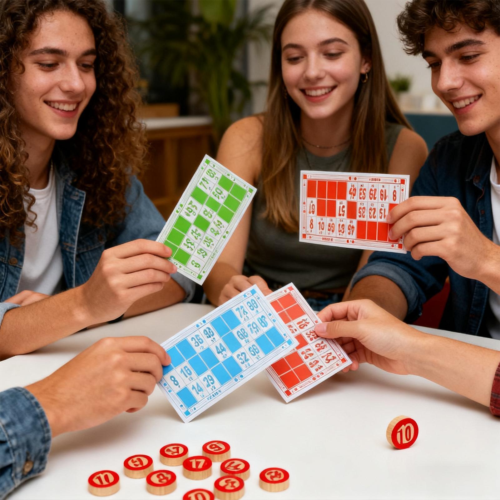 Conjunto de jogos de bingo de  - Party Games For Large Groups avaliação e preço