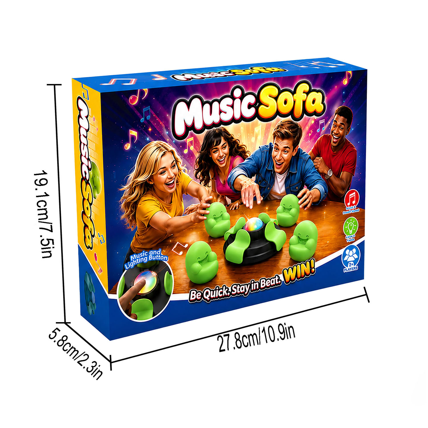 Cadeira Musical Infantil: Jogo - Quick Games Party avaliação e preço