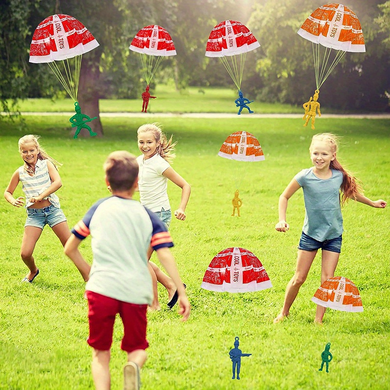 10/100 pçs brinquedos de pára- - Party Games Ideas For Kids avaliação e preço