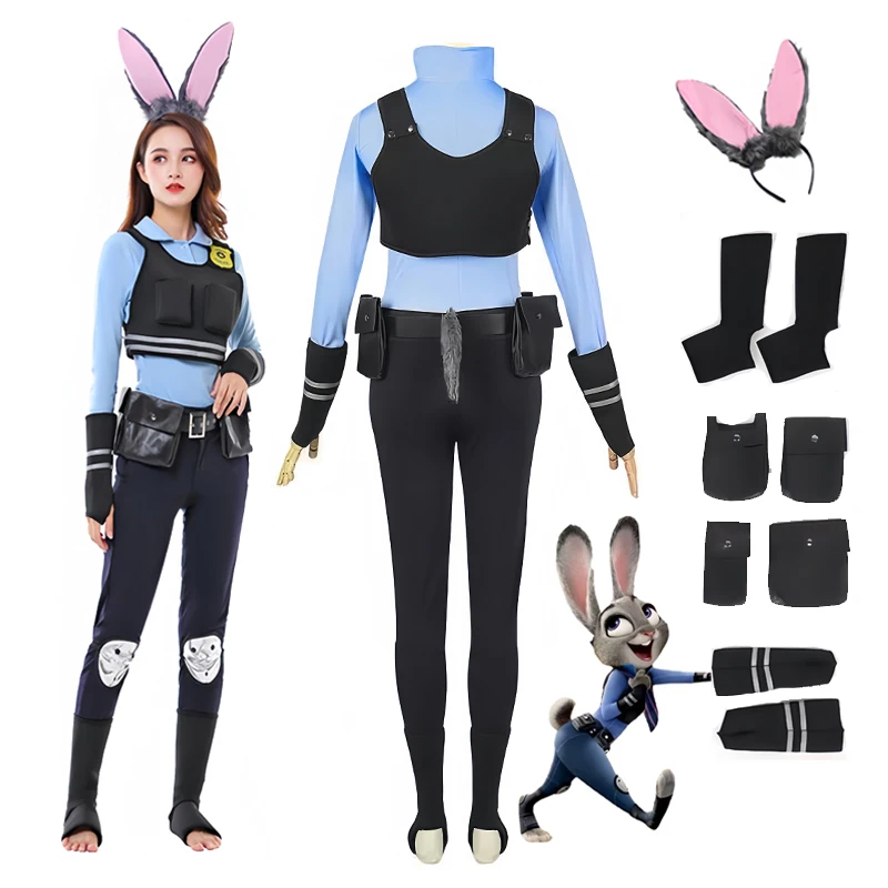 ☣ Nova Fantasia de Coelha Judy - Zootopia Party Games avaliação e preço