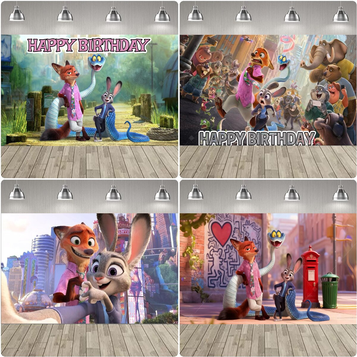Decoração de Festa Zootopia em - Zootopia Party Games avaliação e preço
