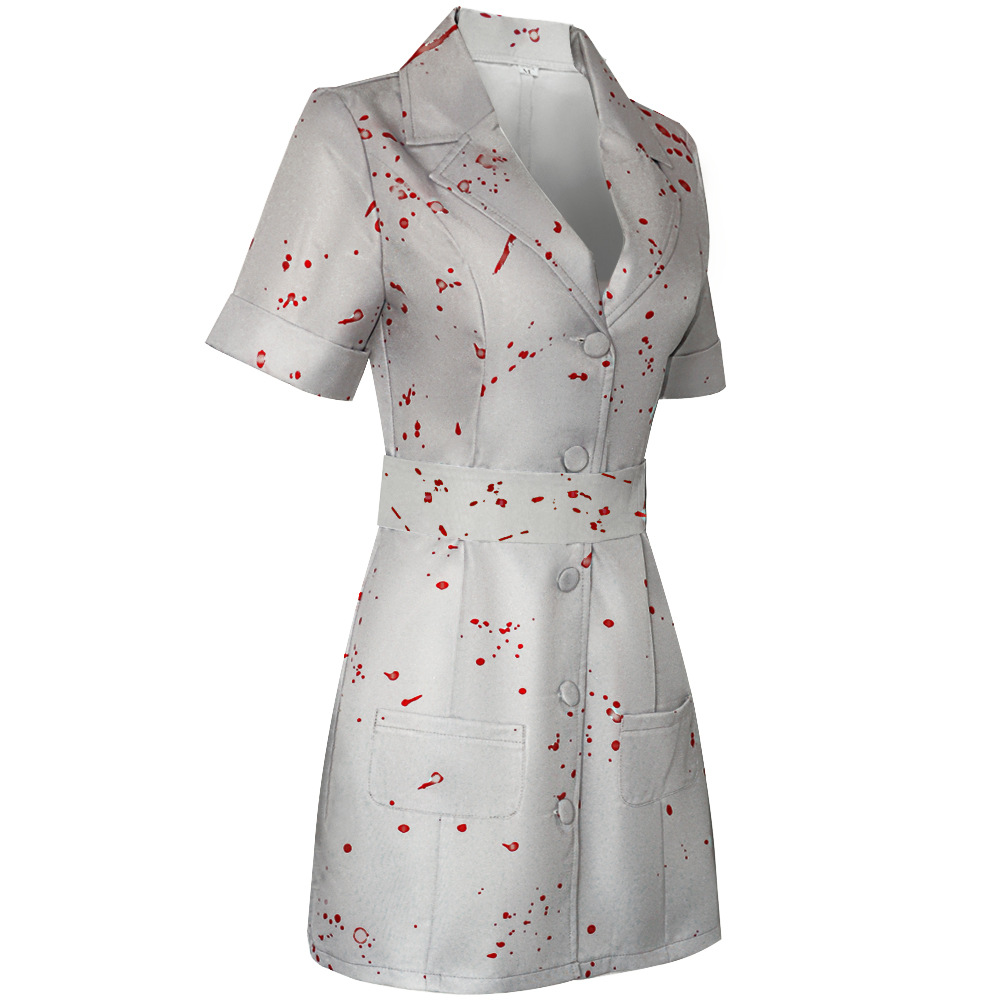 Fantasia de Enfermeira Silent  - Zombie Party Games For Adults avaliação e preço
