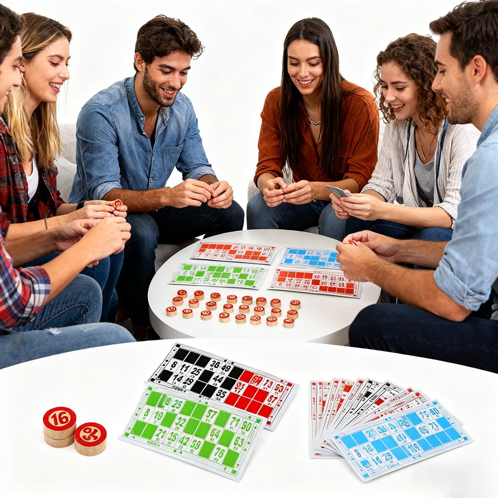 Jogo de cartas de bingo, brinq - Party Games For Large Groups avaliação e preço