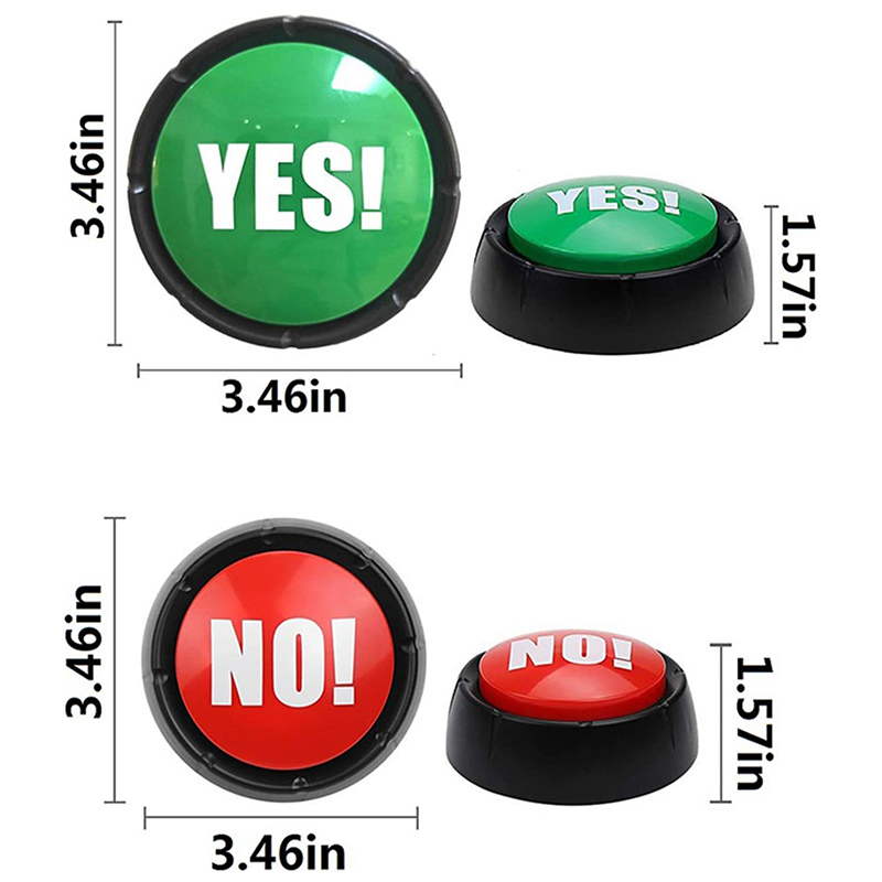 2 Botões de Buzzer com Som (Si - Quick Games Party avaliação e preço